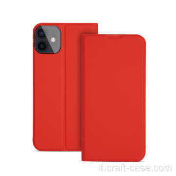 Supporto magnetico Flip Cover protettiva Flip Cover in pelle